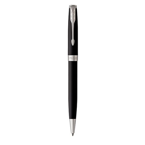 PARKER SONNET BALLPOINT PEN – MATTE BLACK CHROME TRIM