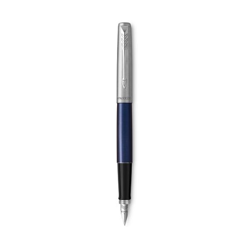PARKER JOTTER FOUNTAIN PEN – ROYAL BLUE CHROME TRIM